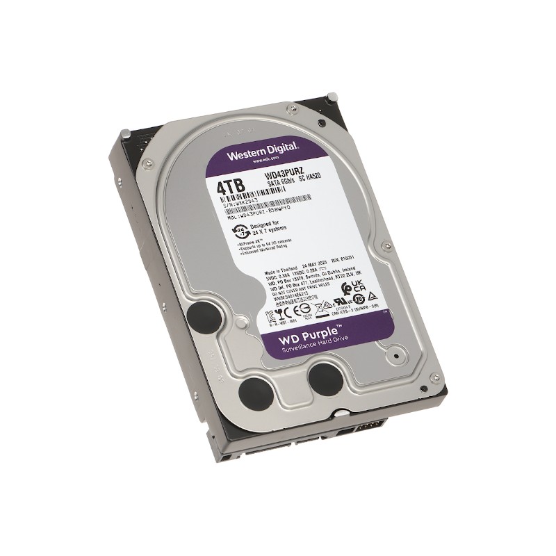 Disco duro-Western Digital-4TB-Para Videovigilancia - WD43PURZ Western Digital - 2