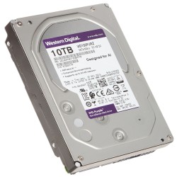 Disco duro-Western Digital-10TB-7200RPM-SATA III-Para Videovigilancia - WD102PURZ  - 1