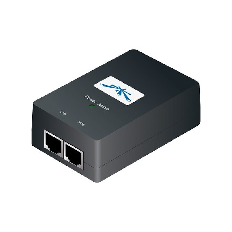 Inyector de corriente-Ubiquiti-48 V-PoE - POE-48-24W-G  - 2