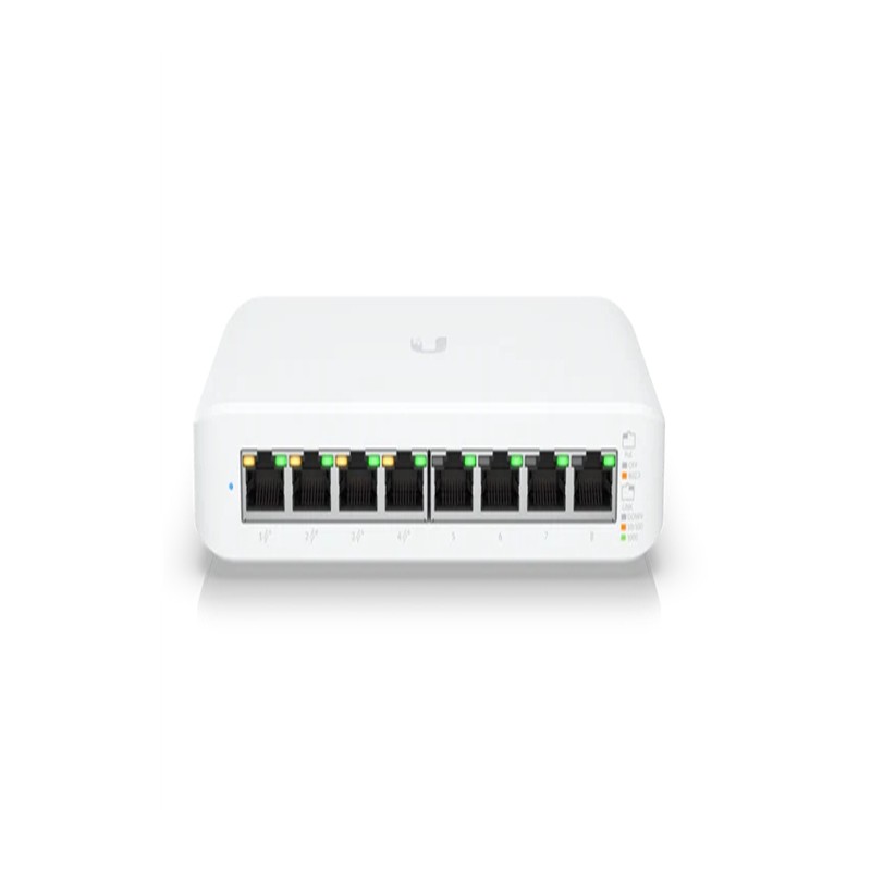 Switch-Ubiquiti-Conmutador-Gestionado-POE - USW-Lite-8-POE Ubiquiti - 1