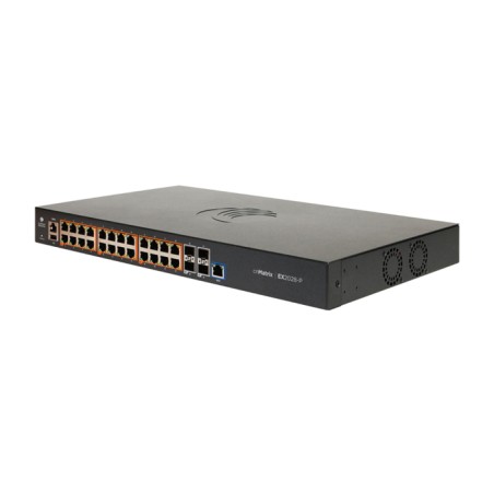 Switch cnMatrix EX2028-P capa 3 de 28 puertos (24 PoE Gigabit 802.3af/at, 4 SFP+) cambium networks - 1