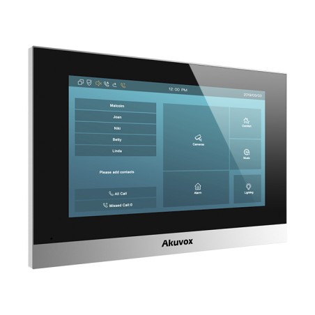 Monitor Interior IP - Wifi - PoE - Pantalla Touch 7" - C313W AKUVOX - 2