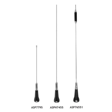 Antena Móvil VHF - 138 - 174 MHz - ASP7455 SES - 2