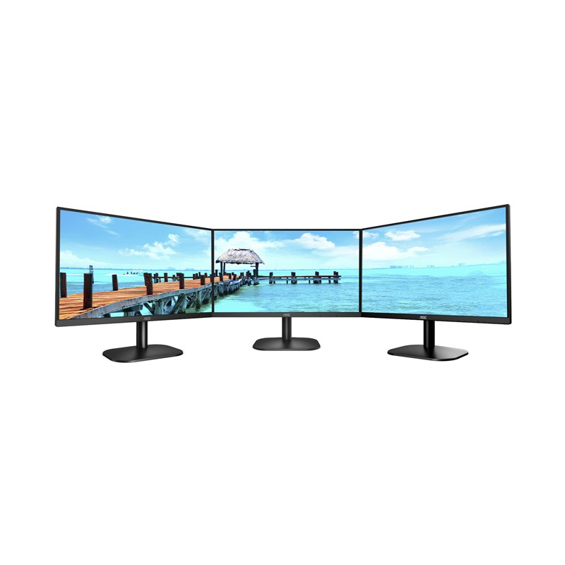 Monitor LED de 23.8" - IPS LCD Backlight LED. Ultra Delgado - 24B2XH AOC - 3