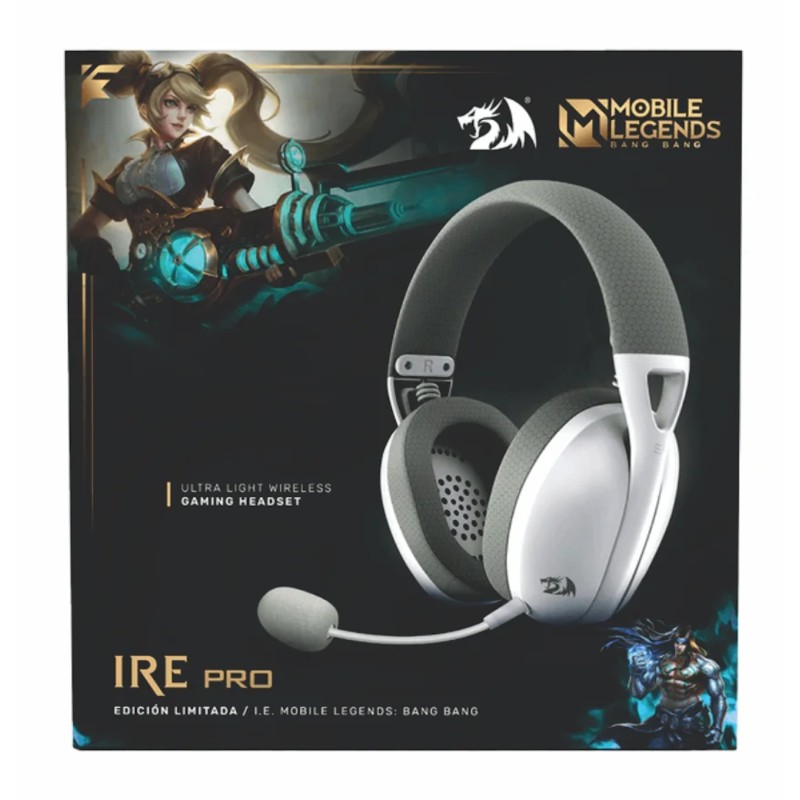 Auriculares-Redragon-Con Copas Circumaurales-Cable Mallado en Tela y conexión USB-Mobile Legends - IRE PRO H848G2 Redragon - 1