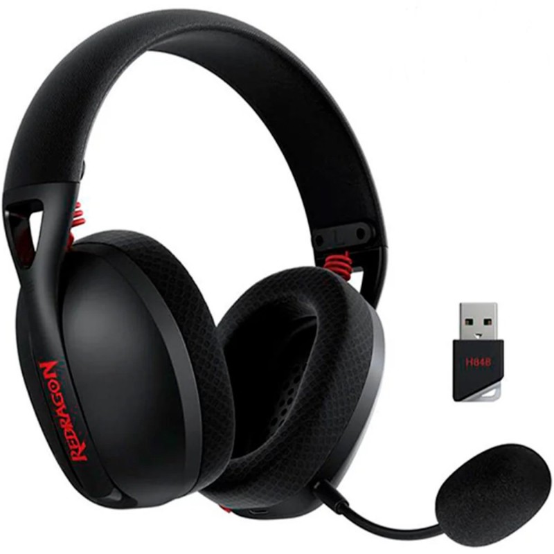 Auriculares-Redragon-Con Copas Circumaurales-Cable Mallado en Tela y conexión USB-Mobile Legends - IRE PRO H848B2 Redragon - 2