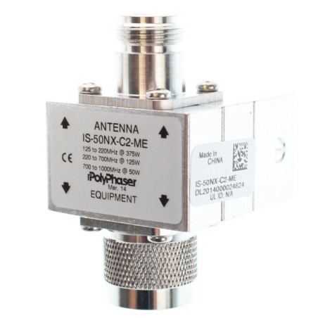 Protector RF Coaxial Para 10 a 1000 MHz - IS-B50LN-C2-MA POLYPHASER - 2