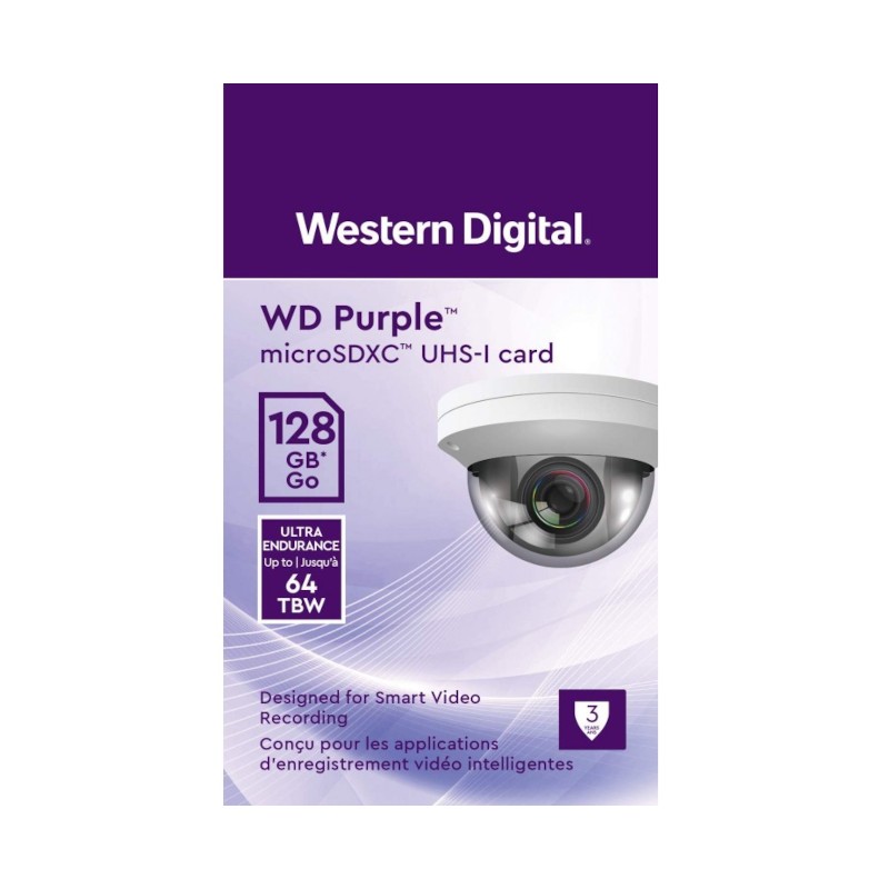 Memoria microSD de 128 GB PURPLE - WD128MSD Western Digital - 2