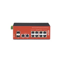 Switch Industrial PoE+ no administrable de 8 Puertos - WI-PS310GF-I WI-TEK - 2