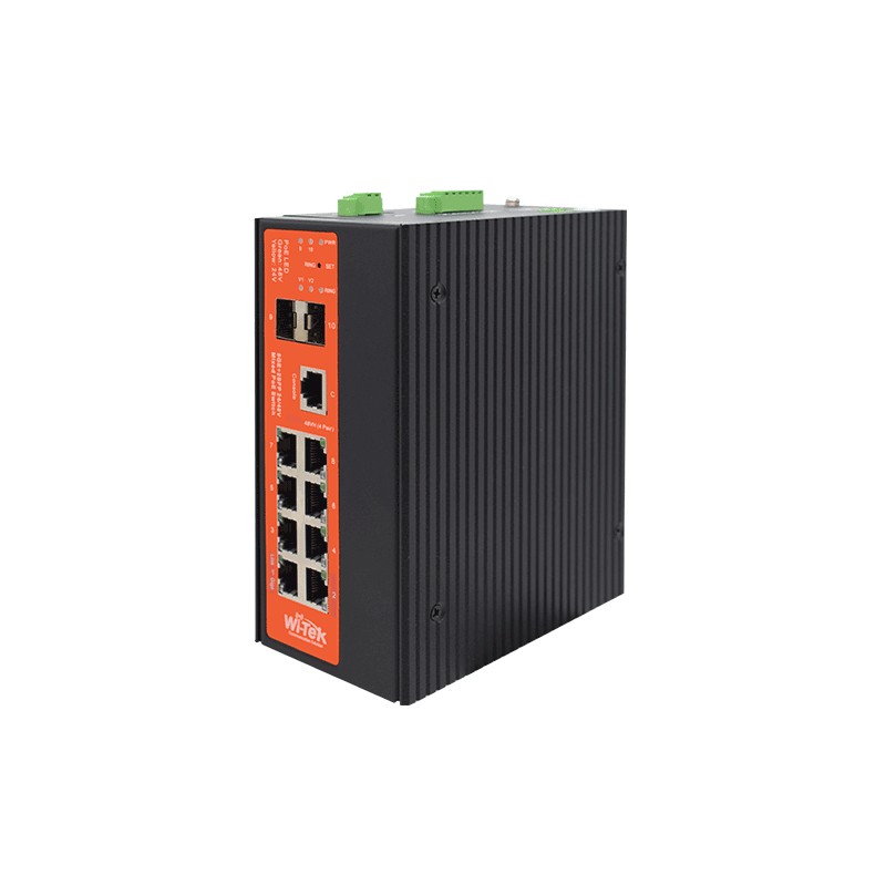 Switch Industrial administrable con 2 puertos PoE bt - WI-PMS310GF-ALIEN-I WI-TEK - 1