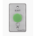 Botón Tipo Hongo Color Verde / NO, NC, COM Accesspro - APBHVC - 1