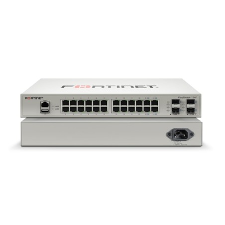 Switch L2+ PoE+ Gestionado - 24 puertos - Latenecia inferior a un microsegundo - FS-124F-FPOE Fortinet - 1