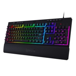 Teclado-Redragon-De Membrana-Cable Mayado reforzado Soporta 12 kg y 10000 flexiones-USB enchapado en oro - K512RGB-SP  - 1