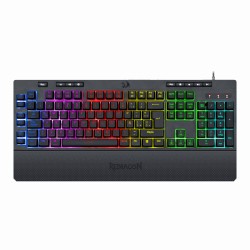 Teclado-Redragon-De Membrana-Cable Mayado reforzado Soporta 12 kg y 10000 flexiones-USB enchapado en oro - K512RGB-SP  - 2