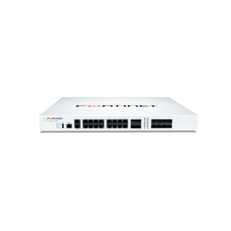 Fortinet FortiGate-200F Firewall Hardware - FG-200F-BDL-950-12 Fortinet - 1