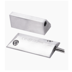 Contacto magnético para piso uso rudo con 55cm de cable blindado / GAP 80mm / NC - SF-3014-J