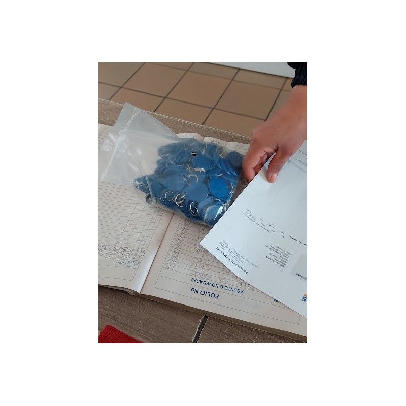 Chip de proximidad para control de acceso - llaveros para puertas SES - 3