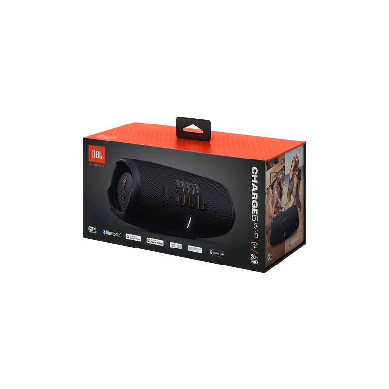 JBL Charge 5 Wi-Fi - Altavoz portátil Wi-Fi y Bluetooth - JBLCHARGE5WIFIBAM JBL - 2