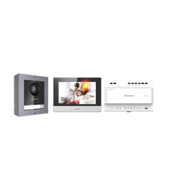 KIT Video Portero-HIKVISION-INCLUYE-DS-KD8003-IME2/Surface-DS-KH6320-WTE2-DS-KAD704-DS-KAW30-2N - DS-KIS702-B Hikvision - 2