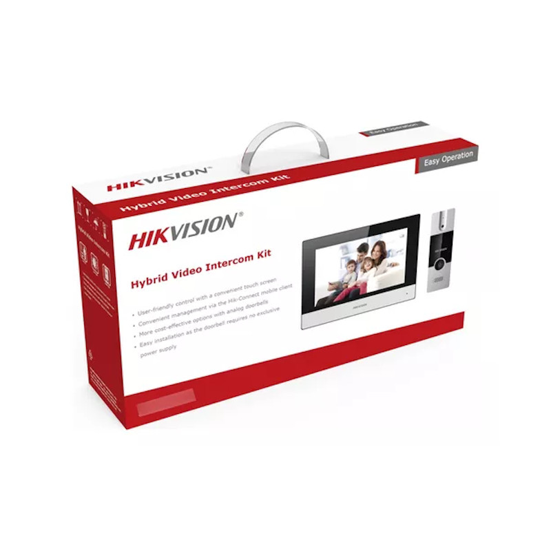 KIT Video Portero-HIKVISION-Resolución de 1920x1080-12 VCC-Sistema operativo Linux - DS-KIS302-P Hikvision - 3