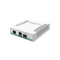 Cloud Core Switch-MIKROTIK-6 Puertos SFP-1 Puerto Combo TP/SFP-400 MHz-PoE pasivo - CRS106-1C-5S MIKROTIK - 1