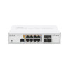 Cloud Core Switch-MIKROTIK-8 puertos 10/100/1000 Mbps c-PoE Pasivo-4 Puertos SFP - CRS112-8P-4S-IN MIKROTIK - 1
