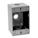 CAJA TIPO RAWELT - TP7082 - EN ALUMINIO 2X4 3 SALIDAS 1 PULG - 665505 RAWELT - 1