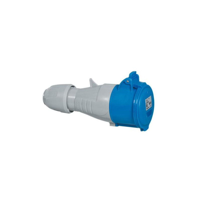 Toma de corriente móvil P17 - IP44 - 200/250 V~ - 32 A - 3P+N+E - 555216 Legrand - 5