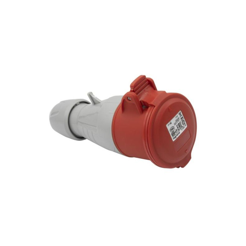 Base aerea P17 Pro 3P+T - 32Amp - 380/415 Vol - IP44. Color rojo - 555218 Legrand - 1