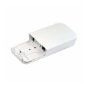 Punto de Acceso-MIKROTIK-Omnidireccional-2.4 GHz b/g/n-Color Blanco-160mW-2dBi-RAM 64 MB - RBWAP2ND MIKROTIK - 1