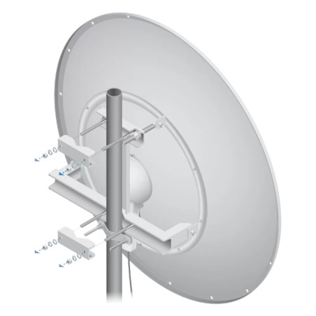 Antena Parabólica Ubiquiti AF-5G34-S45 de Alta Ganancia - 30 dBi para Conexiones Inalámbricas Eficientes y de Largo Alcance Ubiq