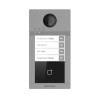 Videoportero IP (IP65 + IK08) con Llamada y apertura desde APP Hik-Connect / para  4 Departamentos - DS-KV8413-WME1(C) Hikvision
