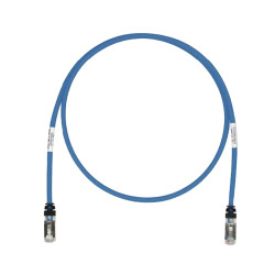 Patch Cord Cat6A - Blindado S/FTP - CM/LS0H -2metros Color Azul - STP6X2MBU Panduit - 2