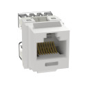 Conector Jack 110 - Tipo Keystone Cat 5e - Color Blanco mate - NKP5E88MIW Panduit - 1