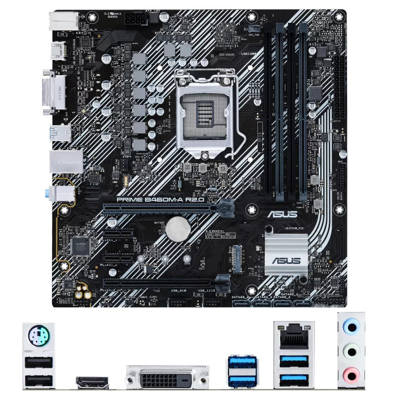 Computador de escritorio Procesador Intel Core i3 Generacion10 G10380FSM1 Caja ATX Power Group: X10 / X15 Power Group - 3