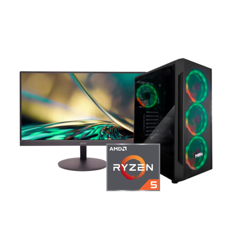 Computador de escritorio Procesador Ryzen - R56162RX76 Caja ATX L38 Power Group - 1