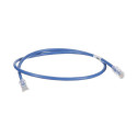 Cable de parcheo UTP Cat 6 plug modular en cada extremo - 1.5 m - Azul - NK6PC5BUY Panduit - 1