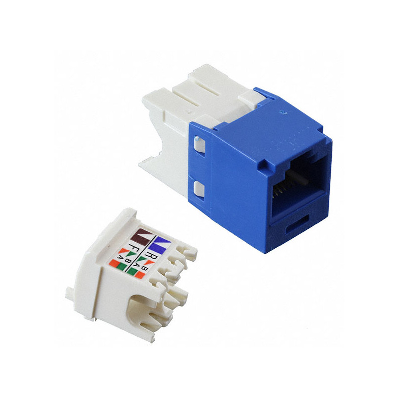 Módulo TG Mini-Com UTP RJ45 categoría 6 azul - CJ688TGBU Panduit - 2