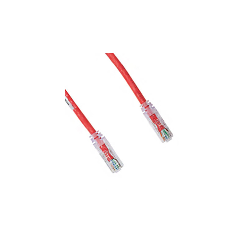 Cable de parcheo UTP Cat6 NetKey - 1 mts - Rojo - NK6PC3RDY Panduit - 1