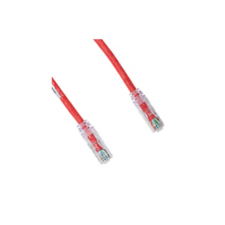 Cable de parcheo UTP Cat6 NetKey - 1 mts - Rojo - NK6PC3RDY Panduit - 1