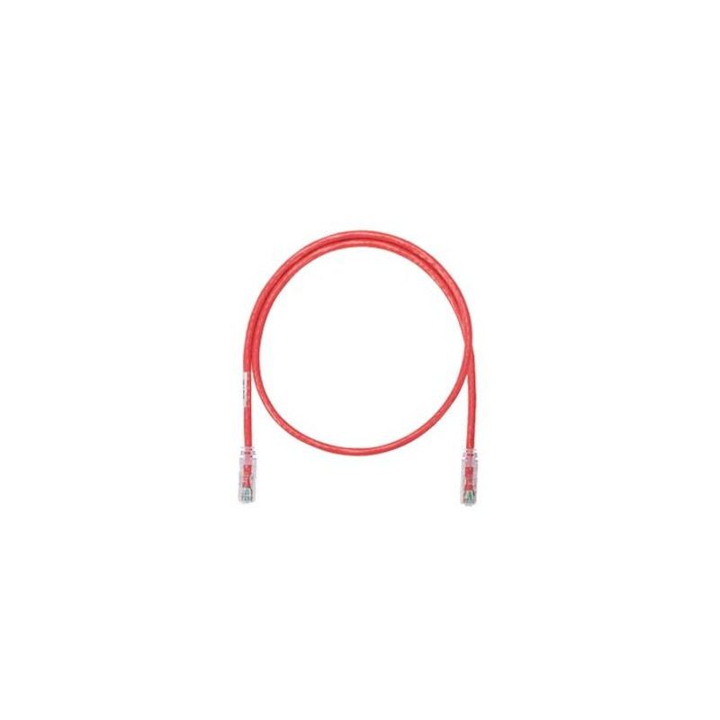 Cable de parcheo UTP Cat6 NetKey - 1 mts - Rojo - NK6PC3RDY Panduit - 2