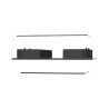 Soporte para empalme de fibra Opticom 24 empalmes negro - FSC24 Panduit - 1