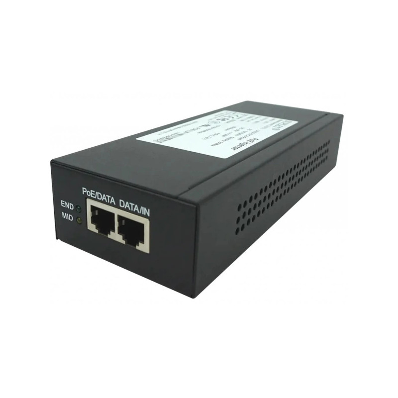 Midspan PoE de 60 W de alta potencia (inyector PoE) 110-230 V CA - LAS60-57CN-RJ45 Hikvision - 1