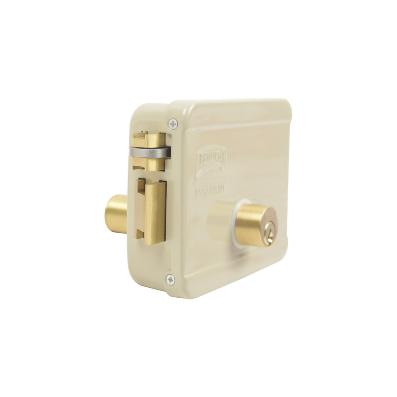 Cerradura Eléctrica /Incluye Llave / Izquierda / Exterior - 321-DCI-ABG  - 1