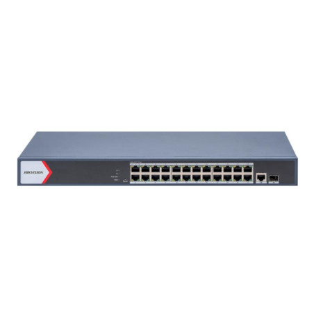 Conmutador PoE inteligente Gigabit de 24 puertos - DS-3E1526P-EI/M Hikvision - 1