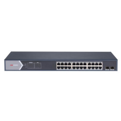 Conmutador PoE inteligente Gigabit de 24 puertos - DS-3E1526P-SI Hikvision - 1