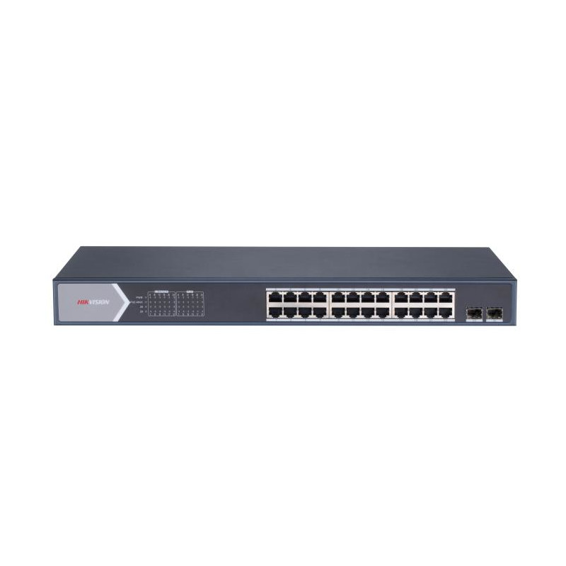 Conmutador PoE inteligente Gigabit de 24 puertos - DS-3E1526P-SI Hikvision - 1