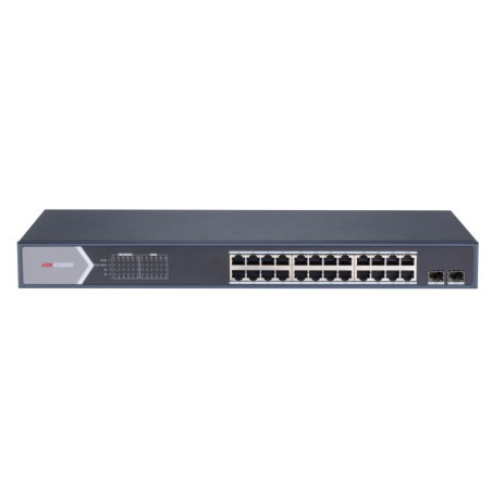 Conmutador PoE inteligente Gigabit de 24 puertos - DS-3E1526P-SI Hikvision - 1