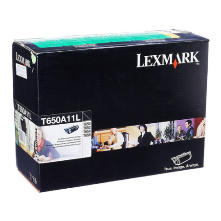 Toner-Lexmark-Color negro-Láser monocromático-300 x 400 x 162 mm-Hasta 7.000 páginas - T650A11L Lexmark - 2