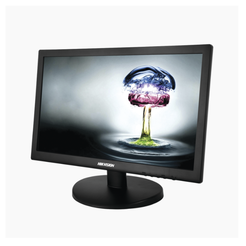 Monitor Profesional LCD de 18.5" + 1366 x 768p Entradas de Vídeo HDMI / VGA - DS-D5019QE-B Hikvision - 3